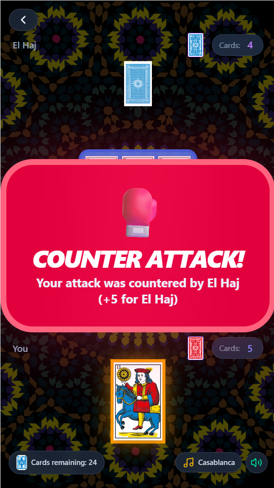 Play against El Haj